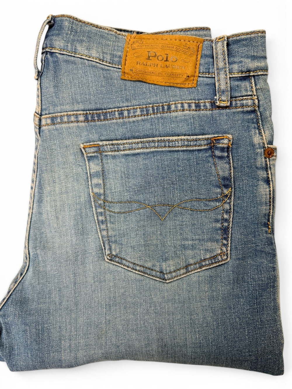 Polo Ralph Lauren Sullivan Slim Jeans Boys 20 Blue Stretch Denim